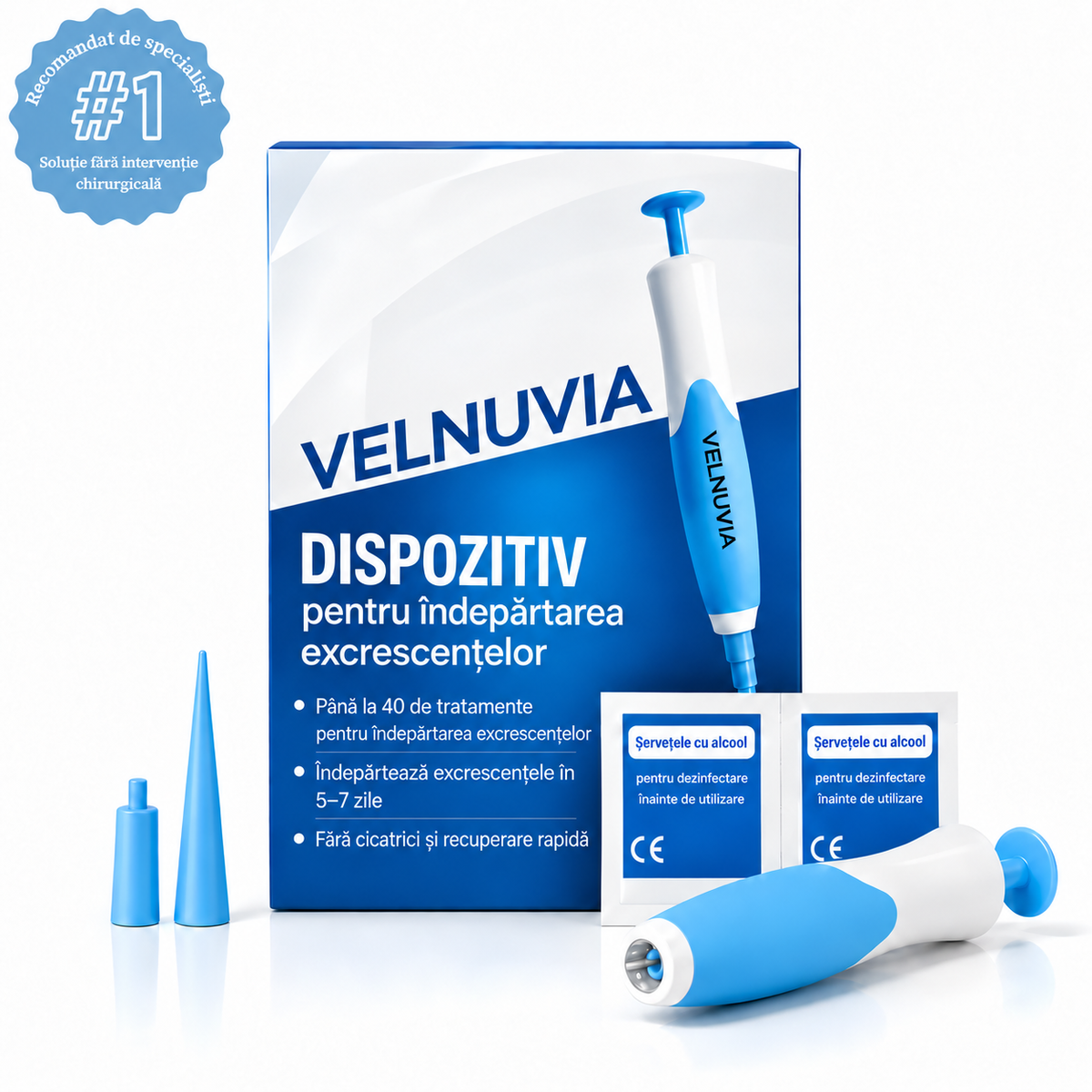 Set pentru îndepărtarea papiloamelor acasă